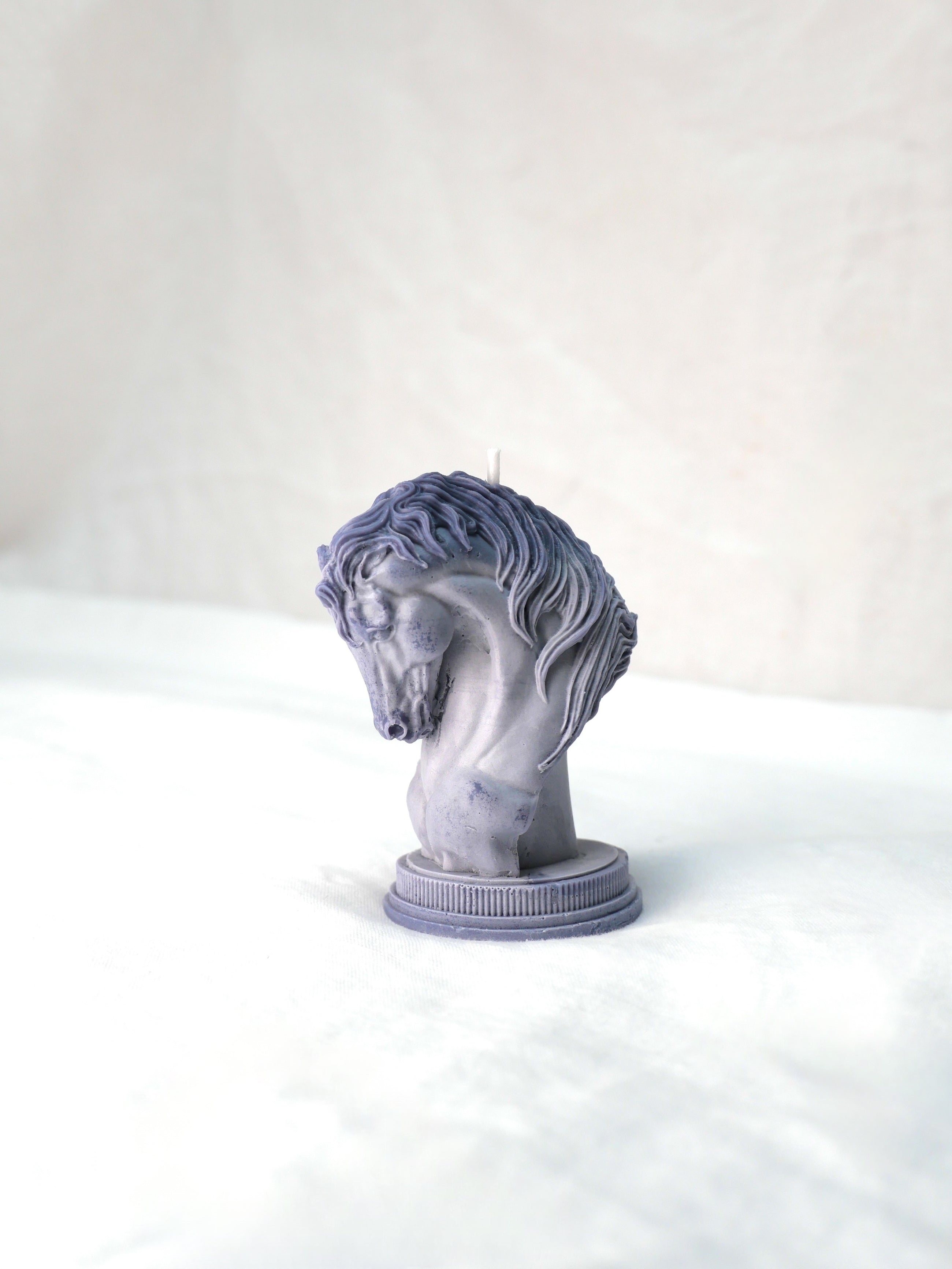 Horse Candle in Weathered Sky