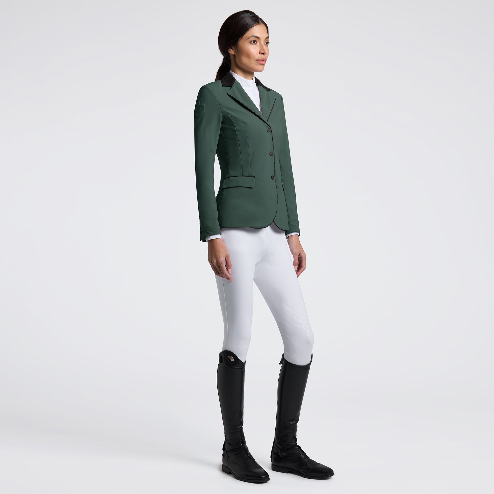 GP Zip Show Jacket in Dark Green