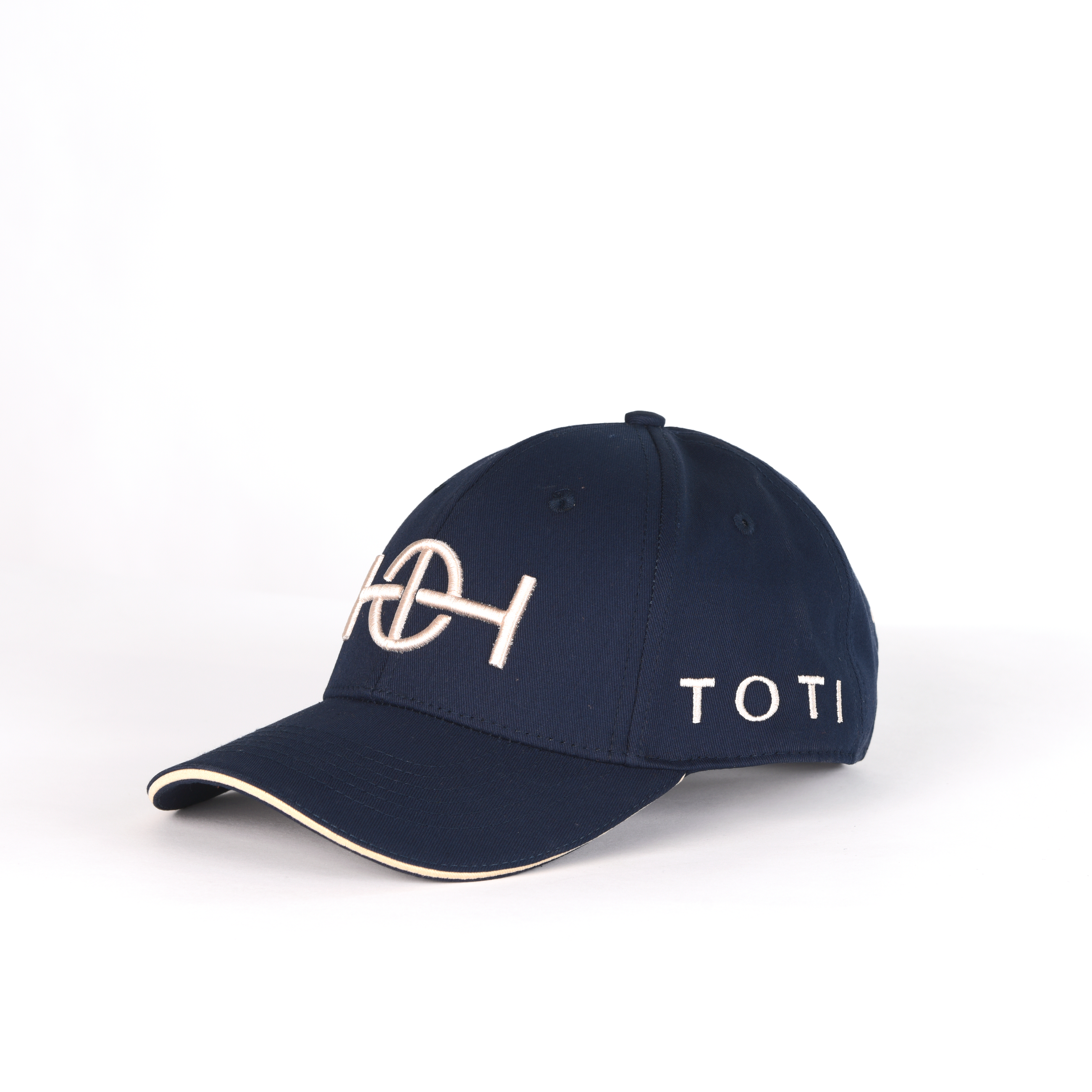Navy & Cream Cap