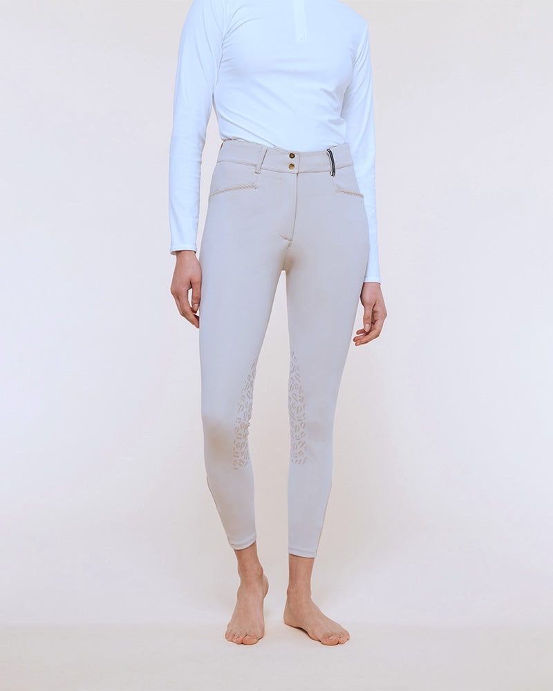 Giovani Grip Shaping Breeches in Beige