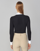 Timeless Mesh Show Shirt in Black