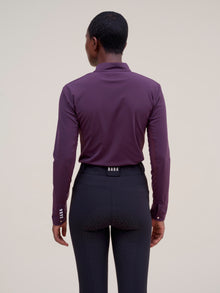Pablito Long Sleeve Riding Top in Grape