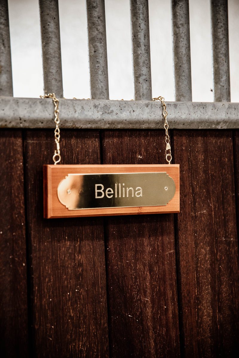 Stable Name Plate Hanger