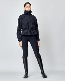 Windproof Riding Jacket in Black