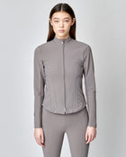 Signature Riding Jacket in Taupe