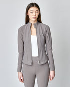 Signature Riding Jacket in Taupe