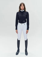 Helios Long Sleeve Show Shirt in Black