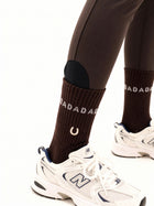 2 Pack Molsy Socks in Tennis Green & Dark Brown