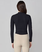 AirTech Full Zip Long Sleeve Top in Black