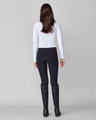 AirTech Full Zip Long Sleeve Top in White