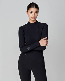 AirTech Long Sleeve Top in Black