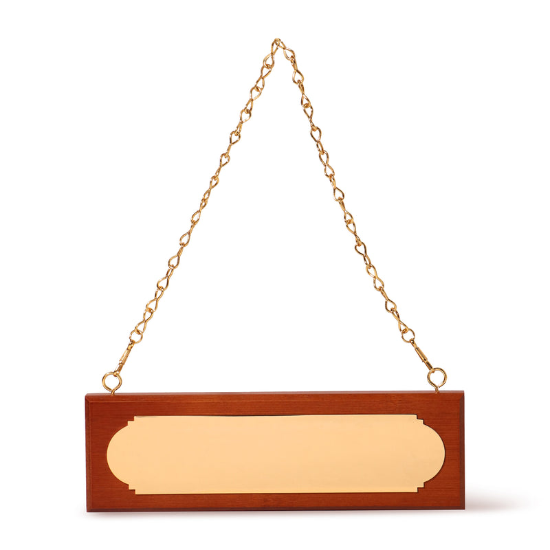 Stable Name Plate Hanger