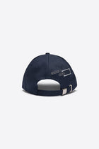 Embroidered Cap in Navy