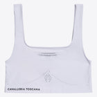 Technical Knit Training Sports Bra in White
