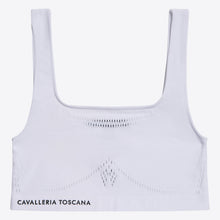 Technical Knit Training Sports Bra in White