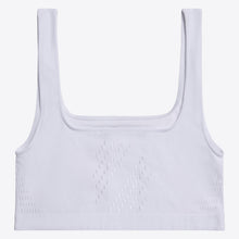Technical Knit Training Sports Bra in White