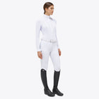 American Long Sleeve Show Shirt in White
