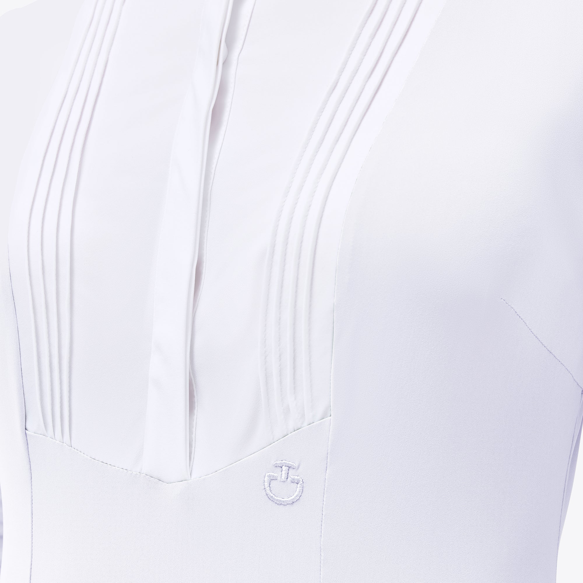 American Long Sleeve Show Shirt in White