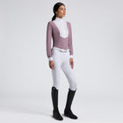 American Long Sleeve Show Shirt in Grape Shake