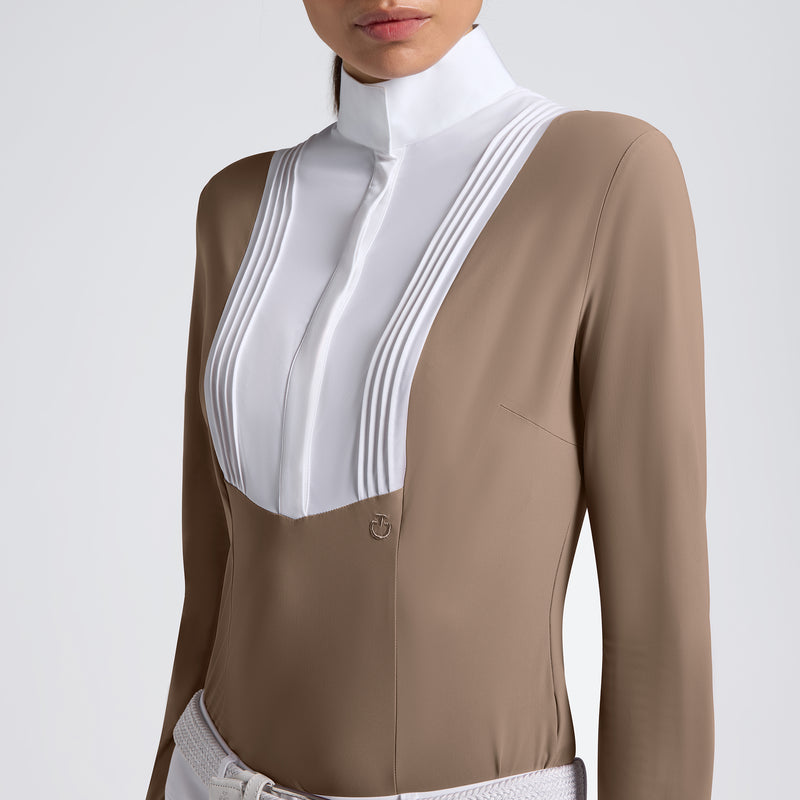 American Long Sleeve Show Shirt in Walnut