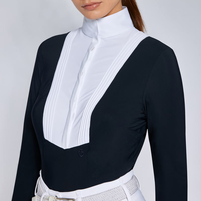 American Long Sleeve Show Shirt in Navy