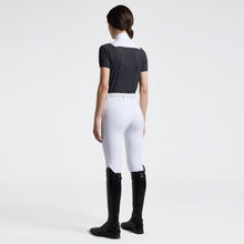 American Perforated Short Sleeve Show Shirt in Black