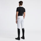 Jersey Short Sleeve with Pocket Show Shirt in Black