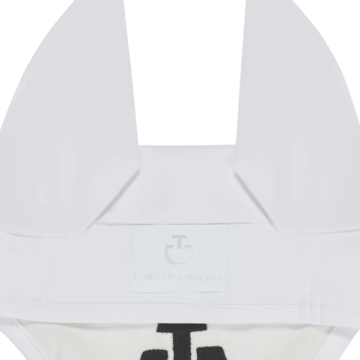Lightweight Jersey Ear Bonnet in White