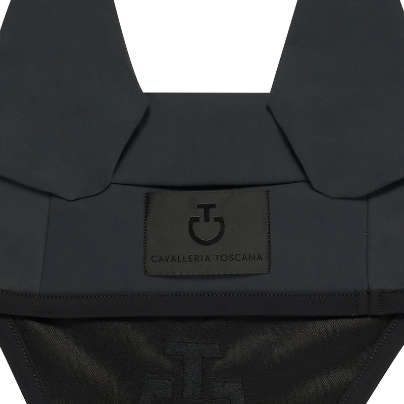 Lightweight Jersey Ear Bonnet in Dark Grey