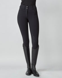 Compression Performance Breeches in Black
