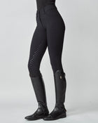 Compression Performance Breeches in Black