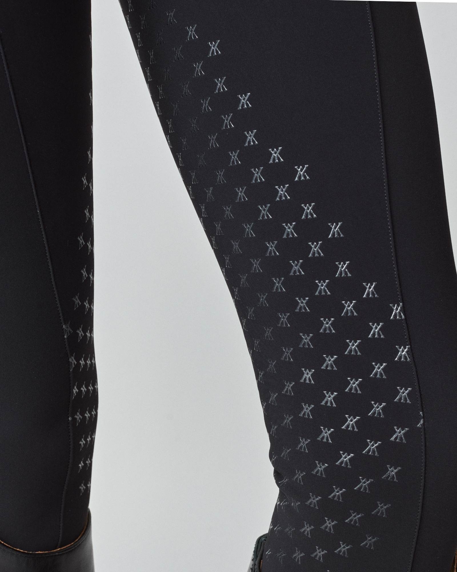 Compression Performance Breeches in Black