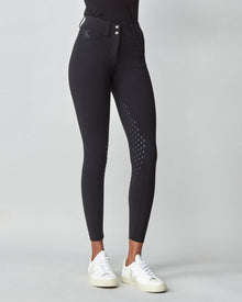 Compression Performance Breeches in Black