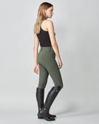 Compression Performance Breeches in Green