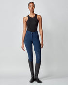 Compression Performance Breeches in Navy