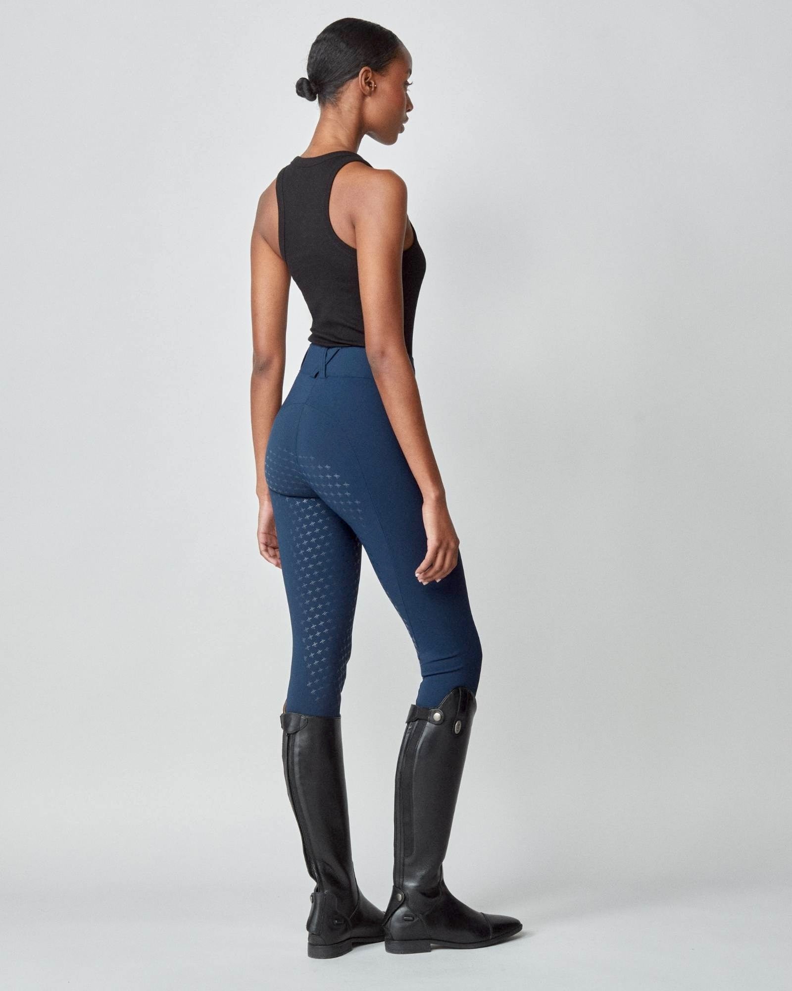 Compression Performance Breeches in Navy