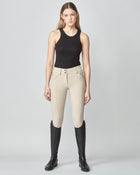 Compression Performance Breeches in Tan