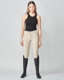 Compression Performance Breeches in Tan