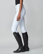 Compression Performance Breeches in White