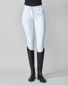 Compression Performance Breeches in White