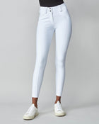 Compression Performance Breeches in White