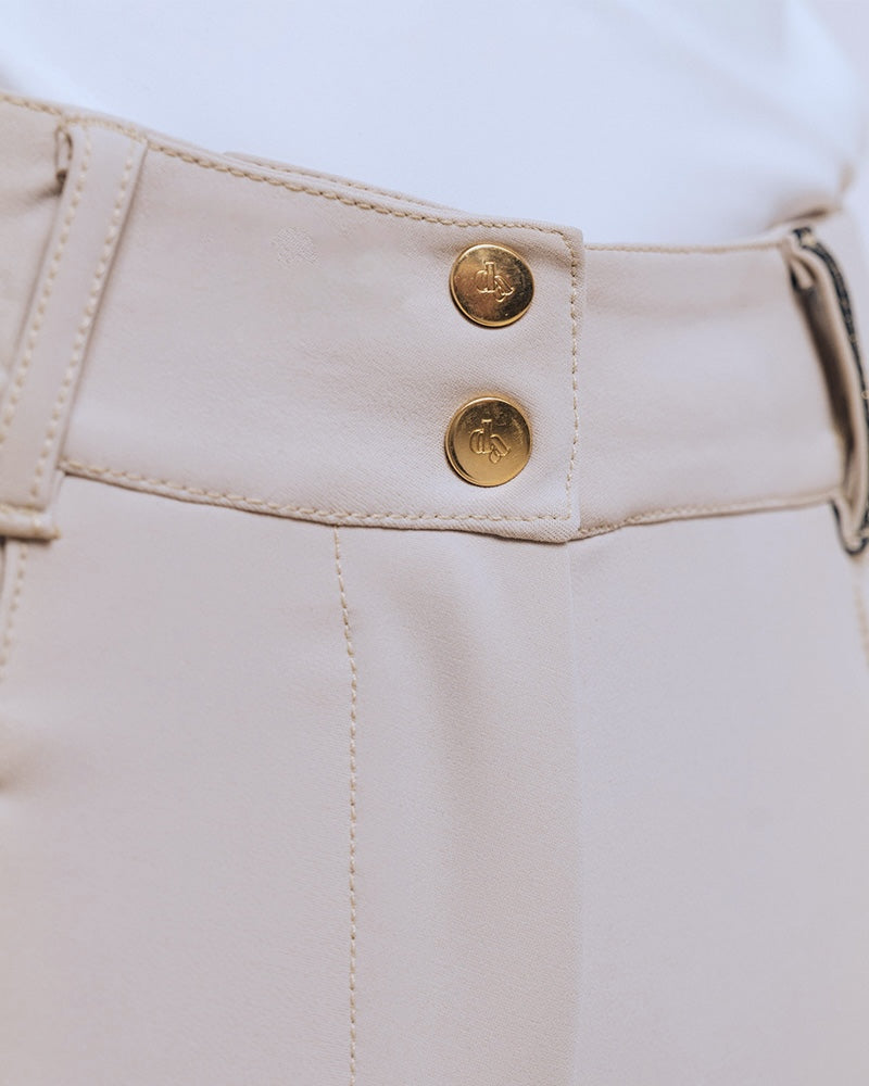 Giovani Grip Shaping Breeches in Beige