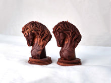 Horse Candle in Heritage Brown
