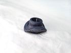 Cowboy Hat Tealight Candle in Midnight Frost