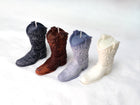 Cowboy Boot Candle in Heritage Brown