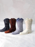 Cowboy Boot Candle in Heritage Brown