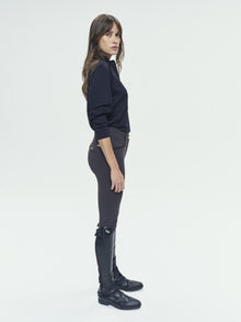 Giovani Grip Shaping Breeches in Dark Brown