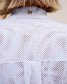 Euphoria Long Sleeve Show Shirt in White