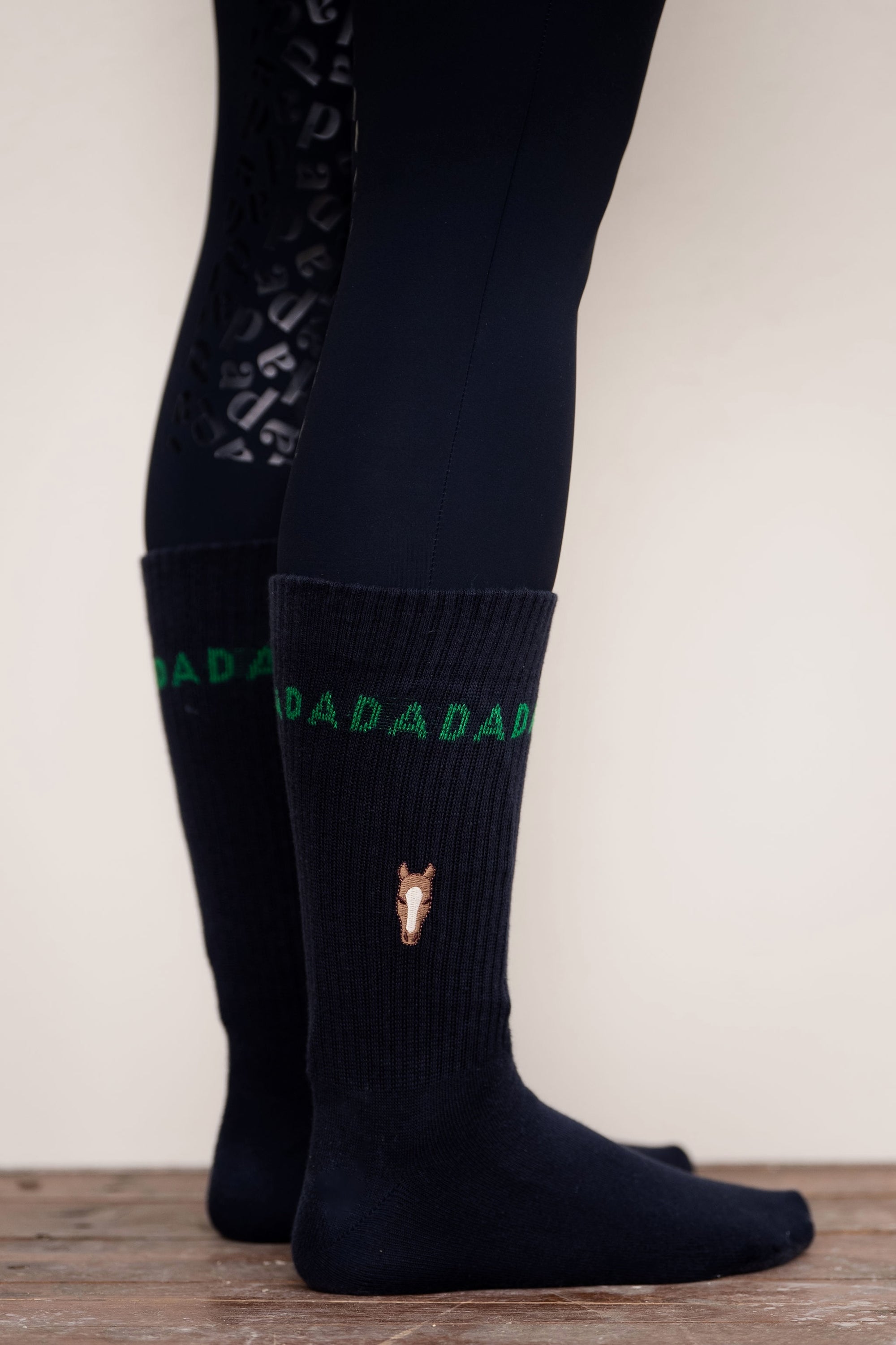 2 Pack Molsy Socks in Bright Blue & Navy