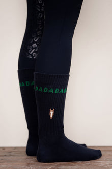 2 Pack Molsy Socks in Bright Blue & Navy